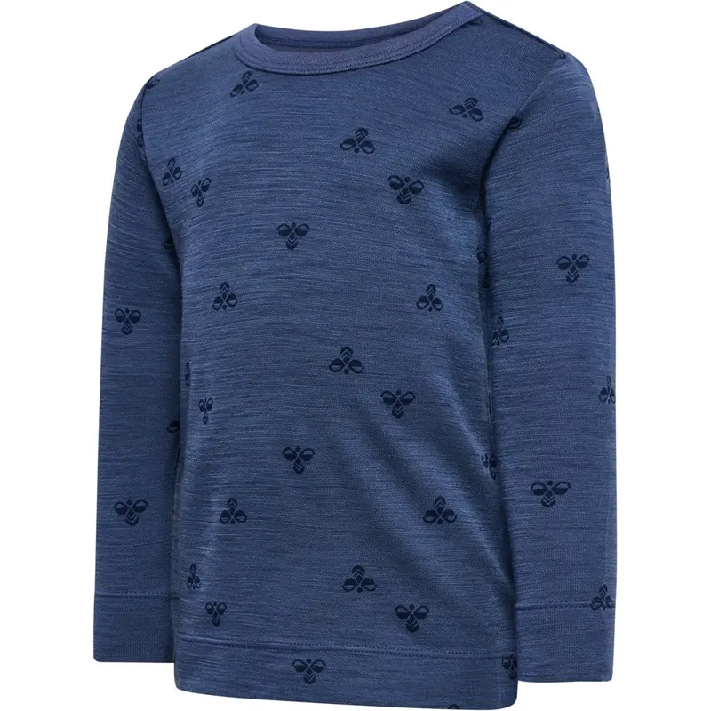 Hummel Vintage Indigo Mini Uld T-Shirt L/S 3