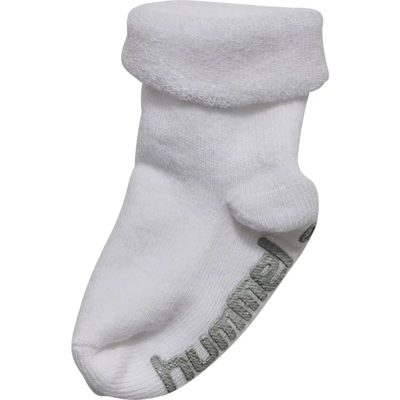Hummel White Mini Non Slip Strømpe 1