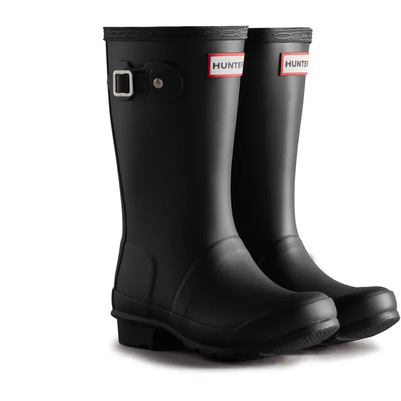 Hunter Black Junior Originals Gummistøvler 1