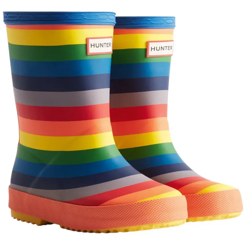 Hunter Multi Kids First Rainbow Gummistøvler 1