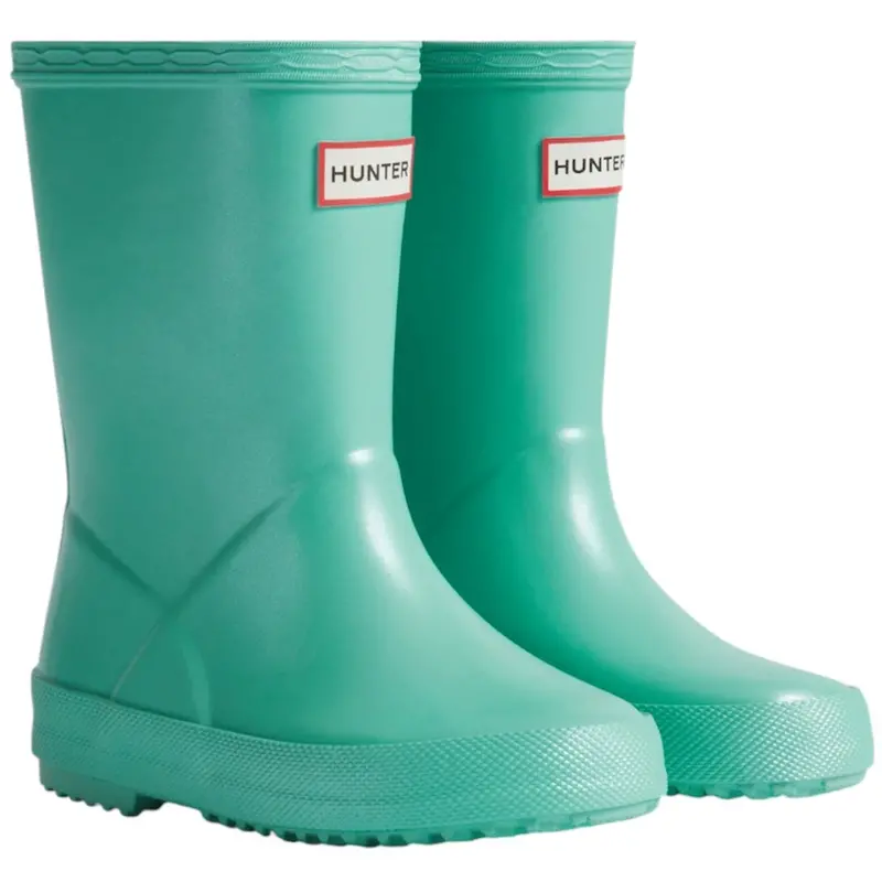 Hunter Pool Blue Nebulla Kids First Nebula Gummistøvler 1