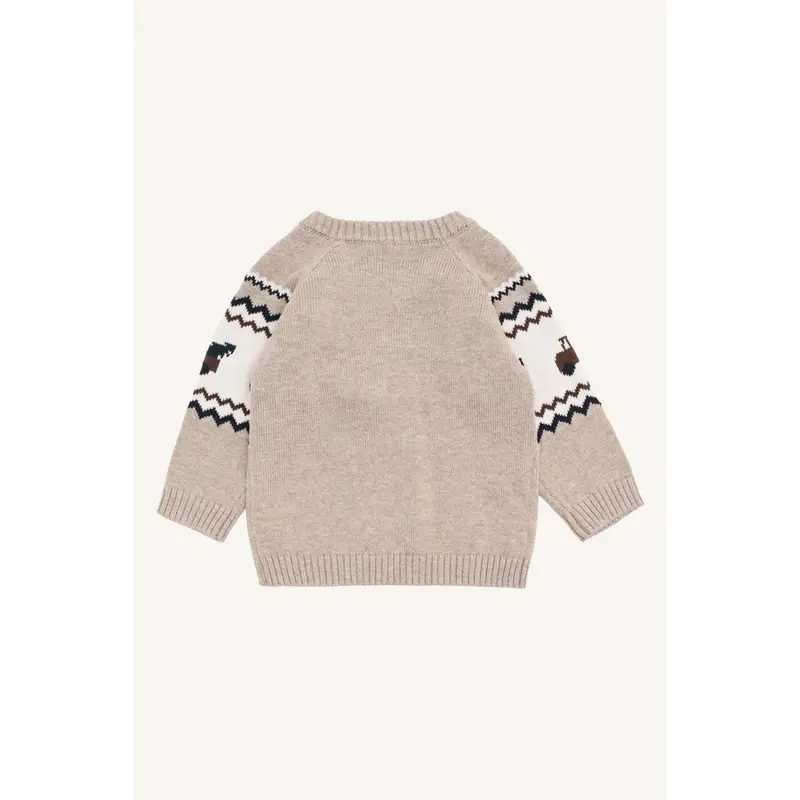 Hust & Claire Beige Melange Perry Lastbil 5