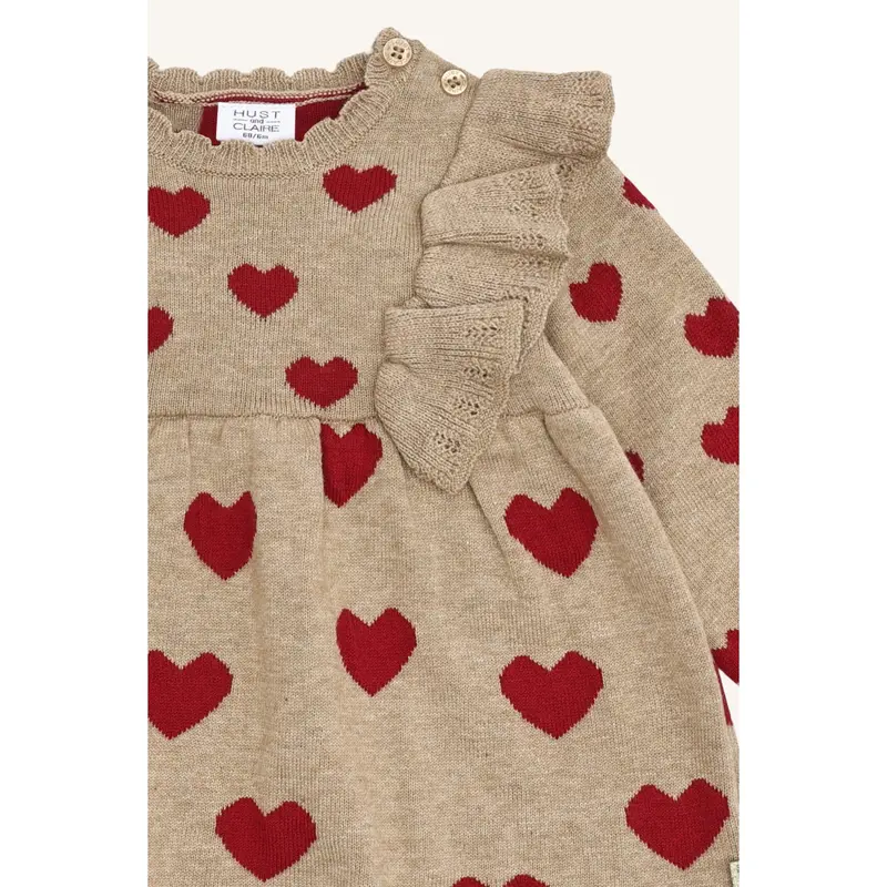 Hust & Claire Biscuit Kristel Heart 6