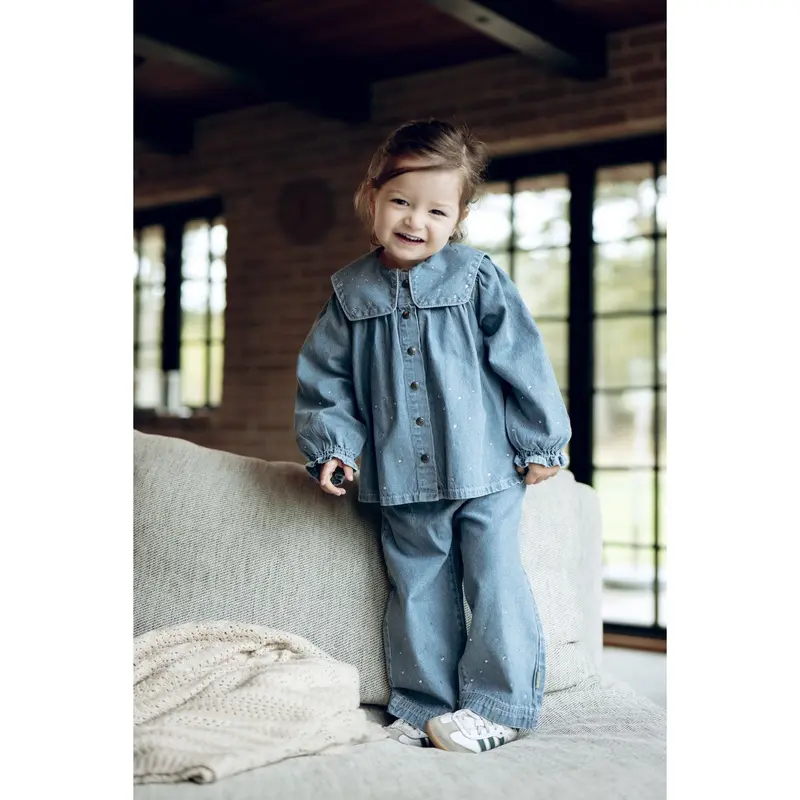 Hust & Claire Blue Denim Karoline Denim W.Studs 2