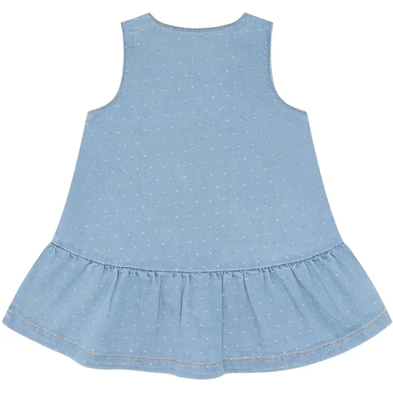 Hust & Claire Blue Denim Kis Dotty 3