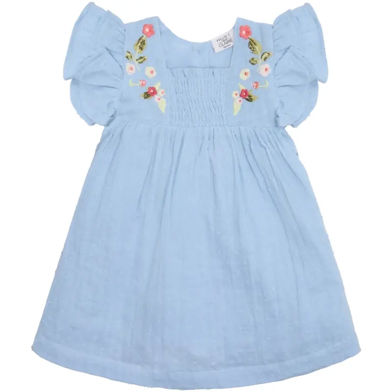 Hust & Claire Cloud Blue Katinka Kjole 1