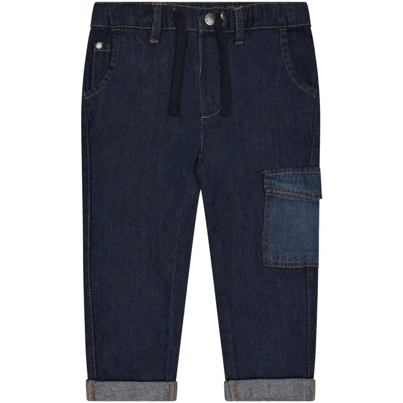 Hust & Claire Dark Denim James Contrast 1