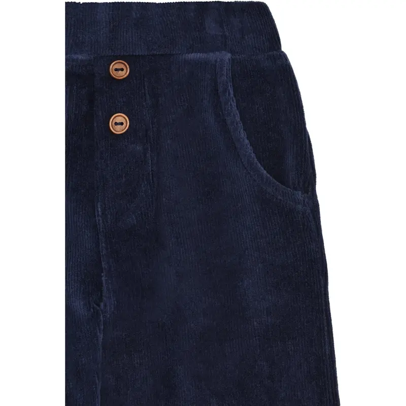 Hust & Claire More Navy Gordon Ottoman 2