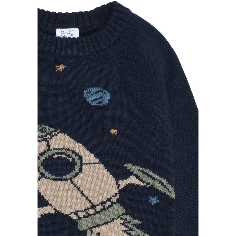Hust & Claire More Navy Pelle Strik Rocket 2