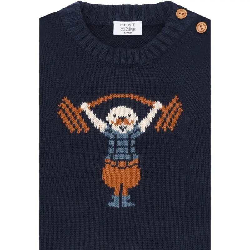 Hust & Claire More Navy Pilou Strong Man 2