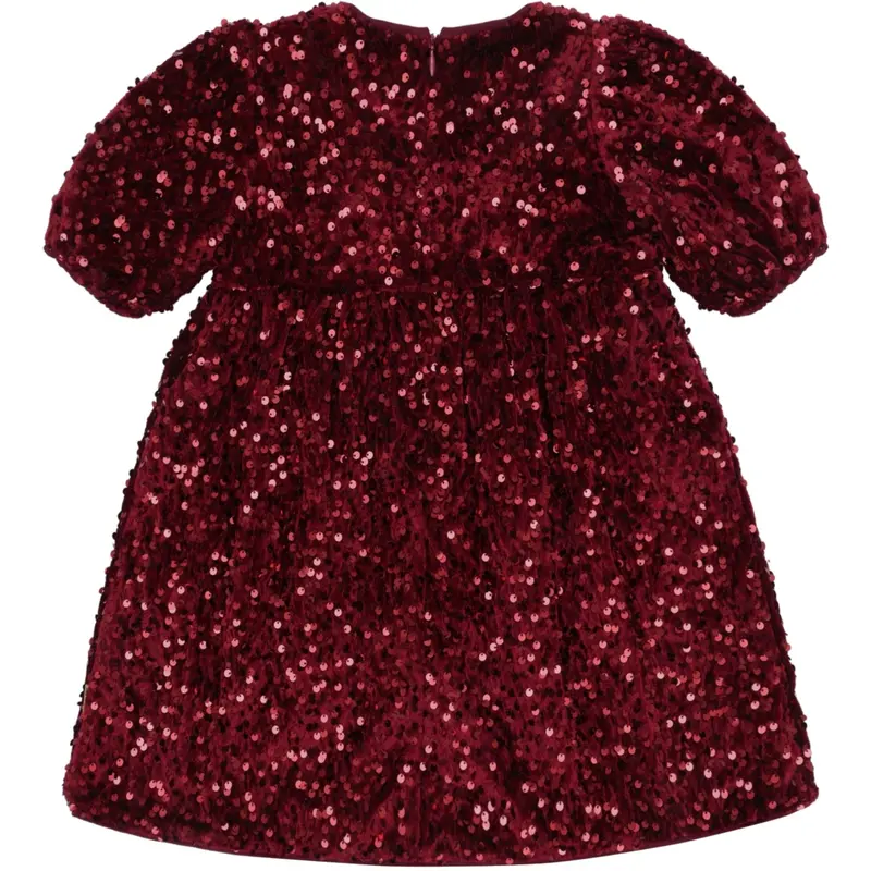 Hust & Claire New Maroon Karoline Sequins 6