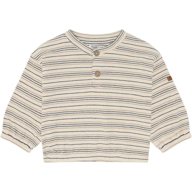 Hust & Claire Snow White Sigurt Fine Striped Strik 1