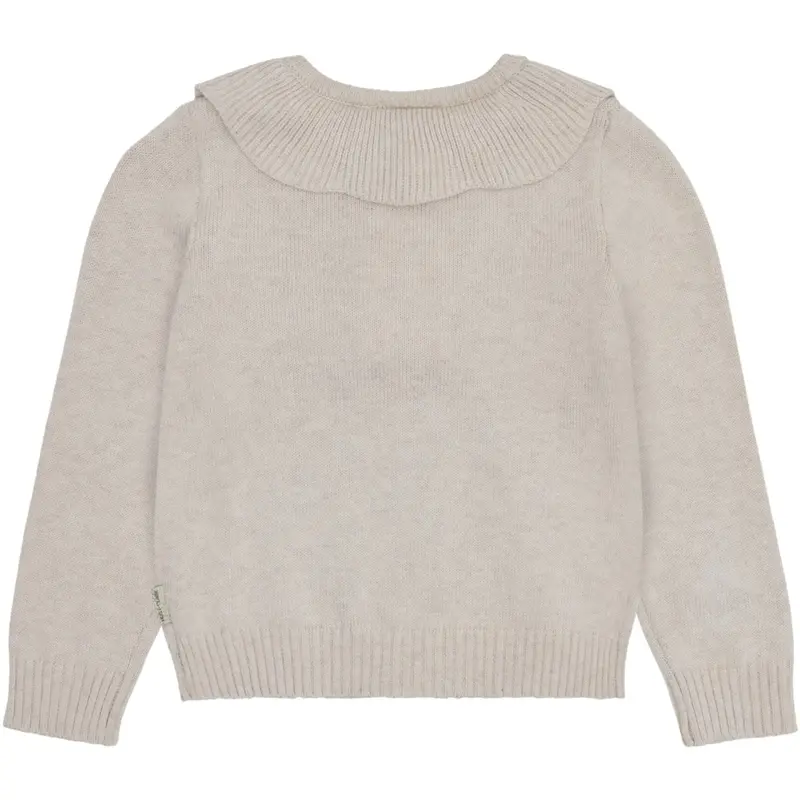 Hust & Claire Wheat Melange Camilia Flower Emb. 3