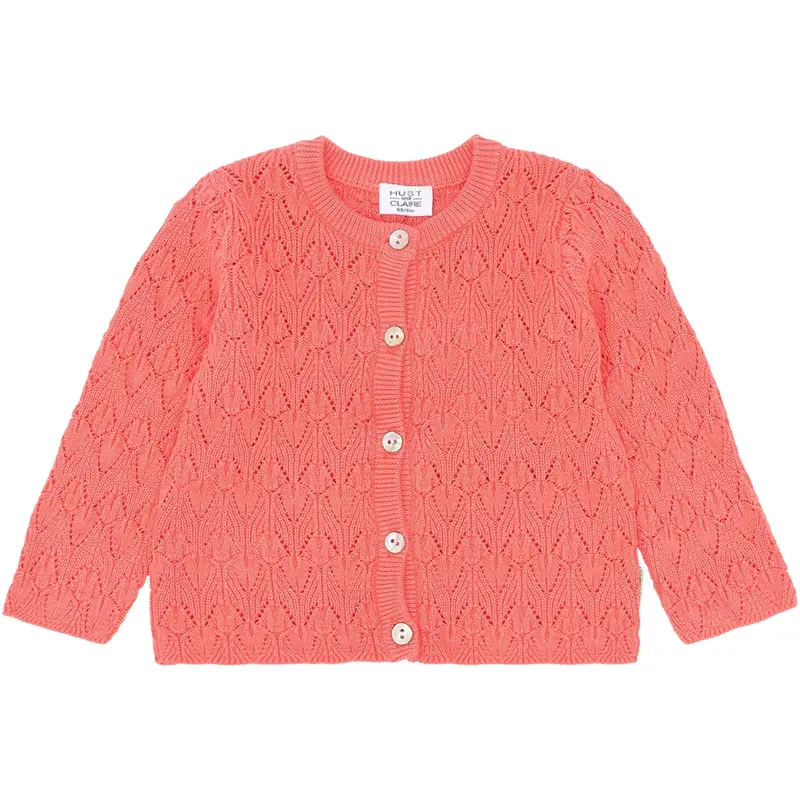 Hust & Claire Wild Coral Cilja Cardigan 1