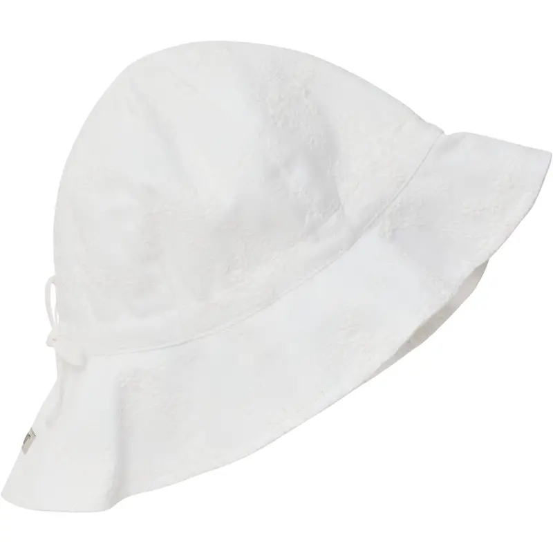Huttelihut Antique White Summer Hat Embroidery 1