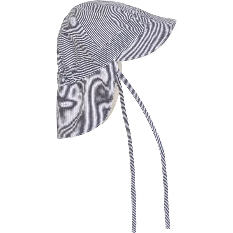 Huttelihut Bering Sea Sun Hat Stripe - Upf 40+ 1
