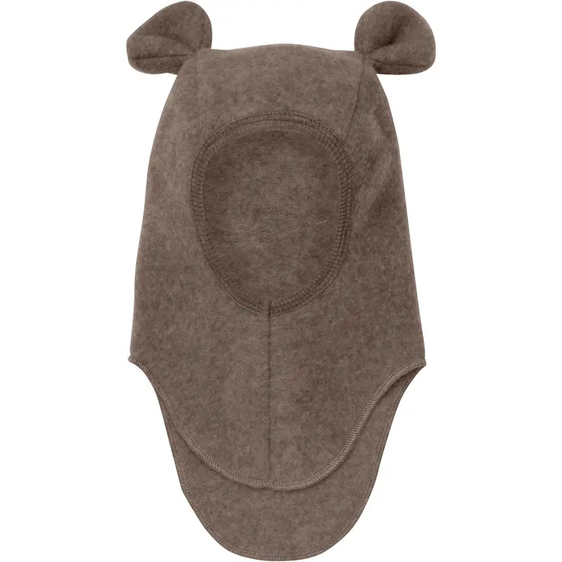 Huttelihut Brown Melange Elefanthue Ears Uld Fleece 1
