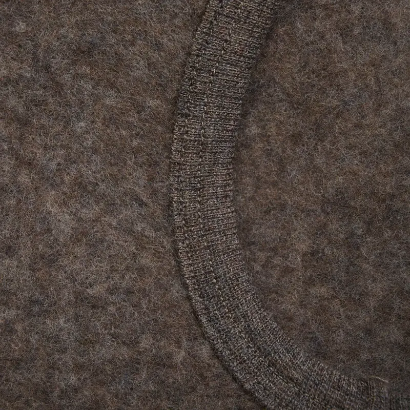 Huttelihut Brown Melange Elefanthue Ears Uld Fleece 2