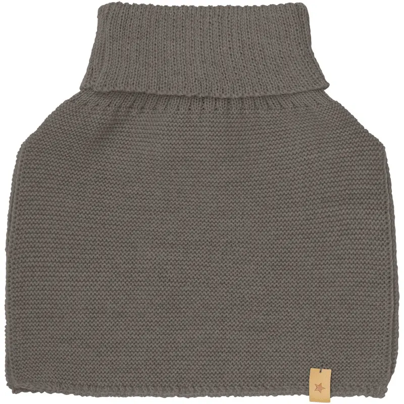 Huttelihut Brown Melange Halsedisse Uld Strik 1