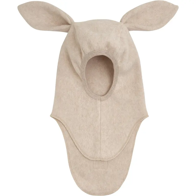 Huttelihut Camel Melange Elefanthue Ears Bomuld Fleece 1