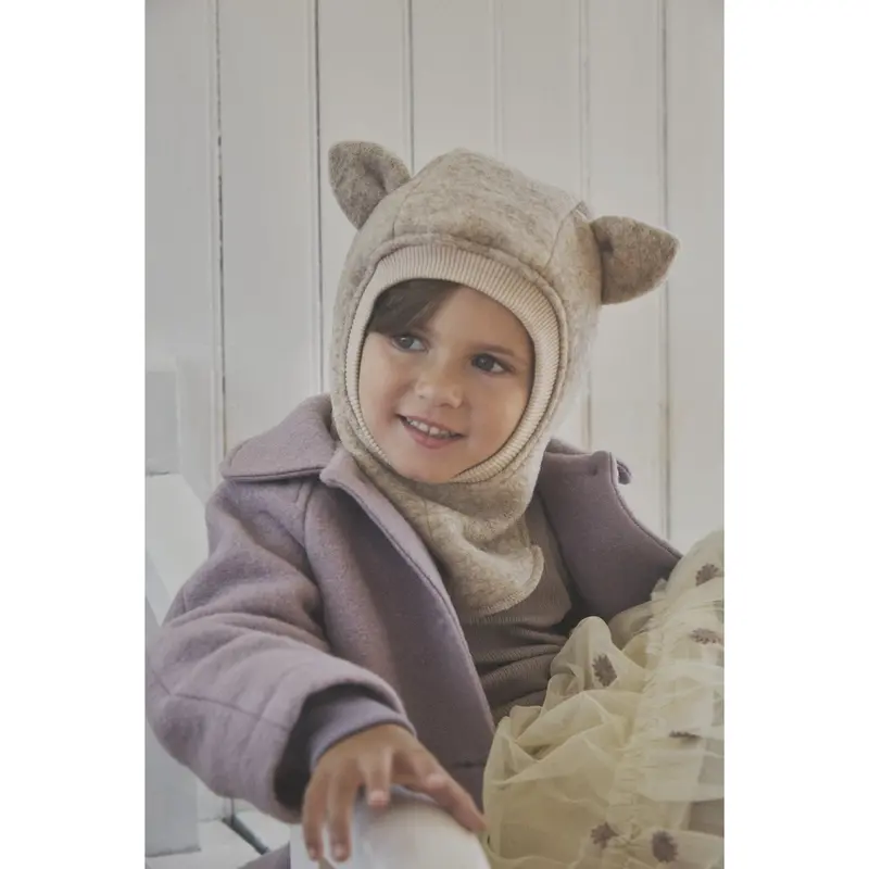 Huttelihut Camel Melange Elefanthue Ears Uld 2