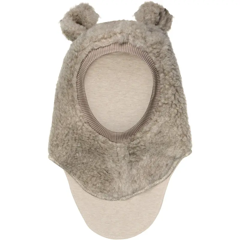 Huttelihut Camel Melange Elefanthue Ears Uld Bamse 1