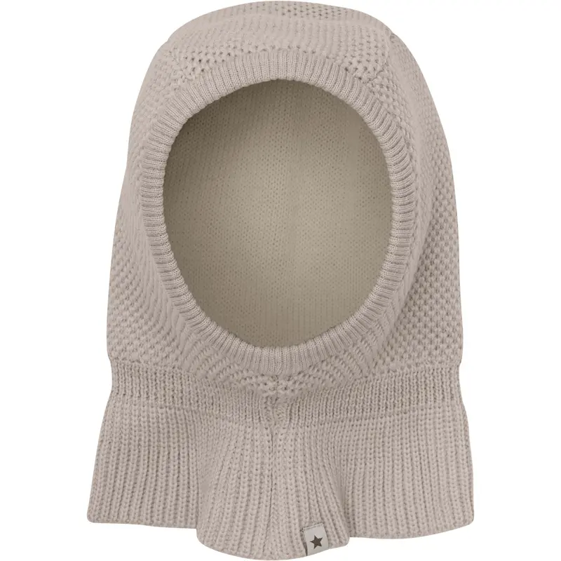 Huttelihut Camel Melange Elefanthue Uld Strik Windstop 1