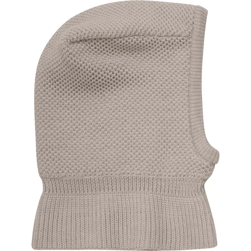 Huttelihut Camel Melange Elefanthue Uld Strik Windstop 3