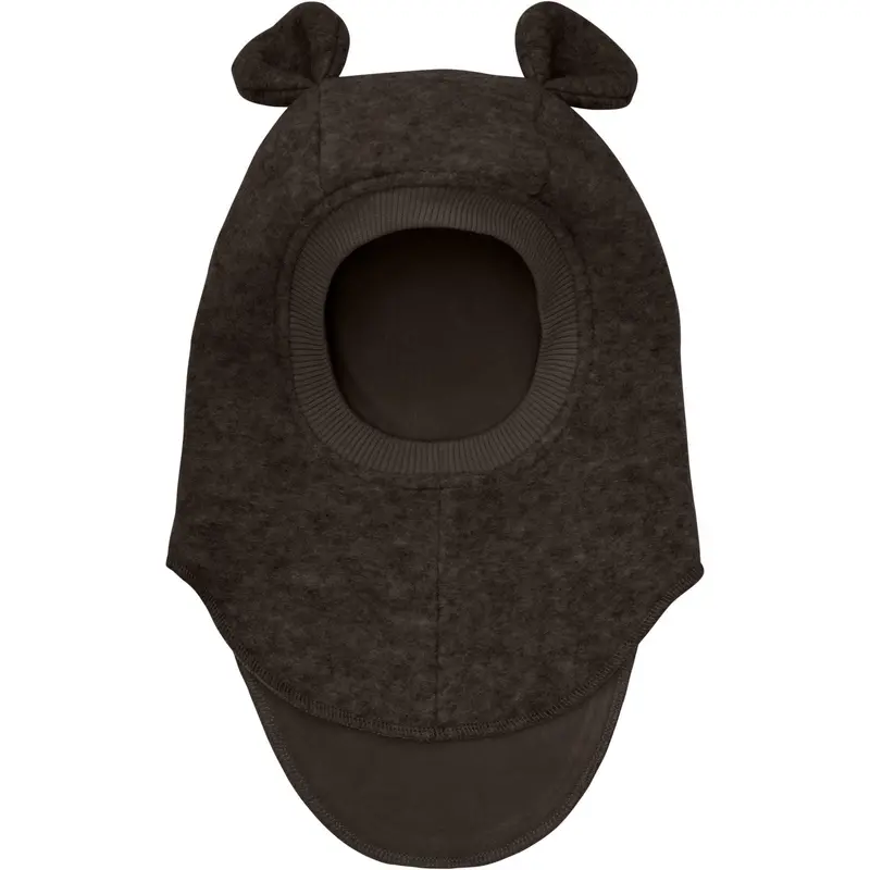 Huttelihut Dark Brown Melange Elefanthue Ears Uld 1