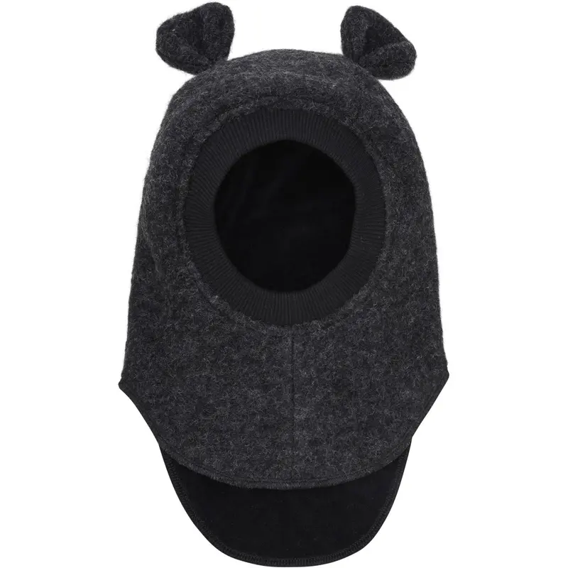 Huttelihut Dark Grey Melange Elefanthue Ears Uld 1