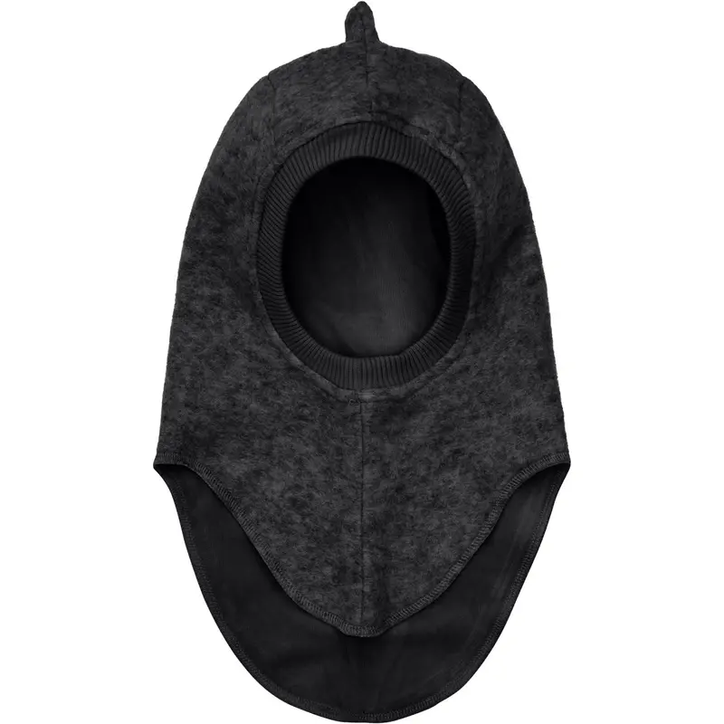 Huttelihut Dark Grey Melange Elefanthue Triangles Uld 1