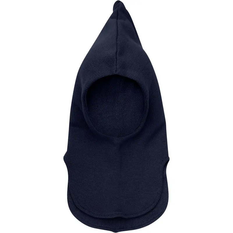 Huttelihut Dark Navy Elefanthue Uld Strik Windstop 1