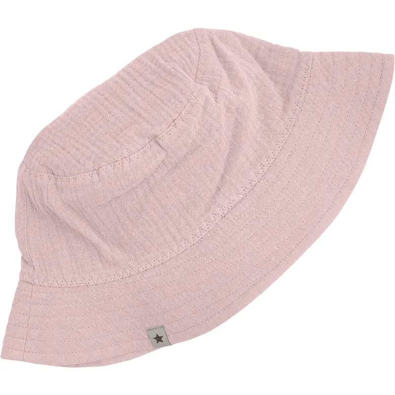 Huttelihut Pale Mauve Bøllehat Muslin 1