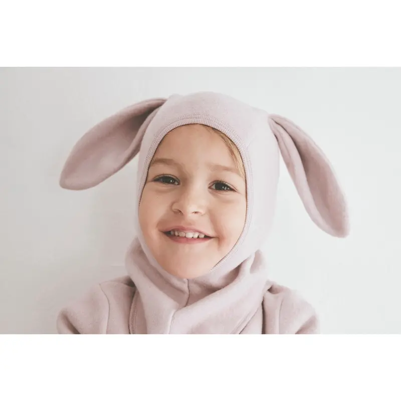 Huttelihut Peach Blush Elefanthue Ears Bomuld Fleece 2