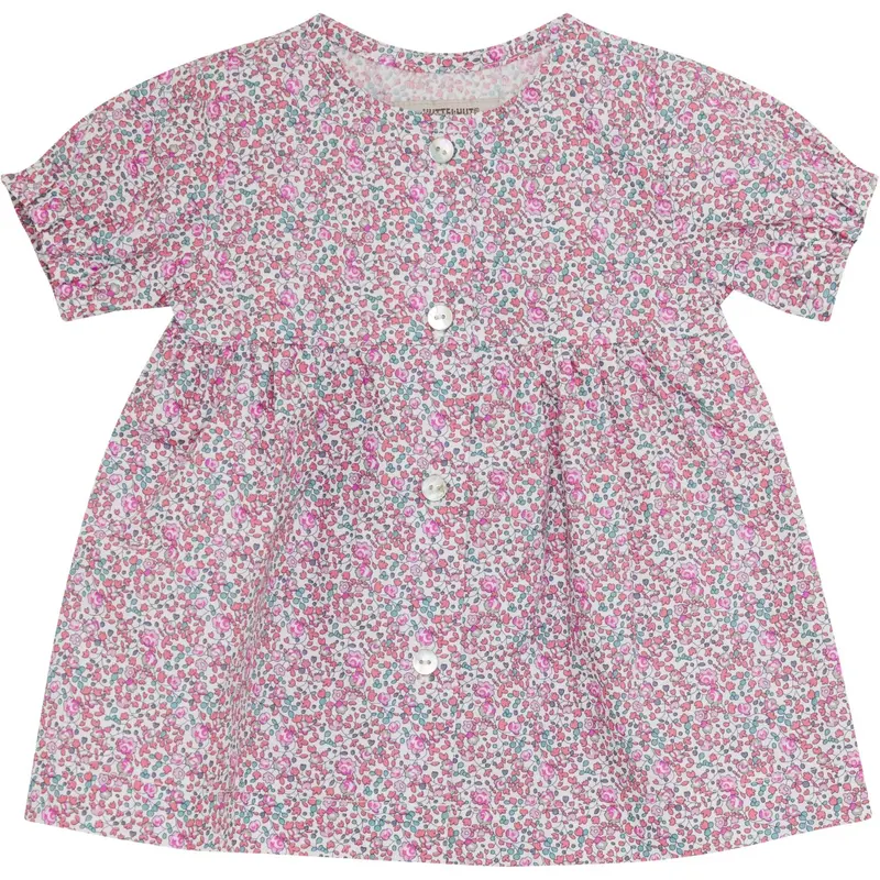 Huttelihut Plumeria Kjole Ss In Liberty Stof 1