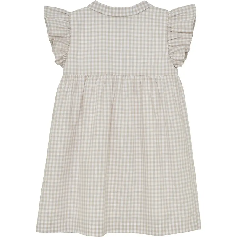 Huttelihut White Pepper Kjole Ss Woven Check 5