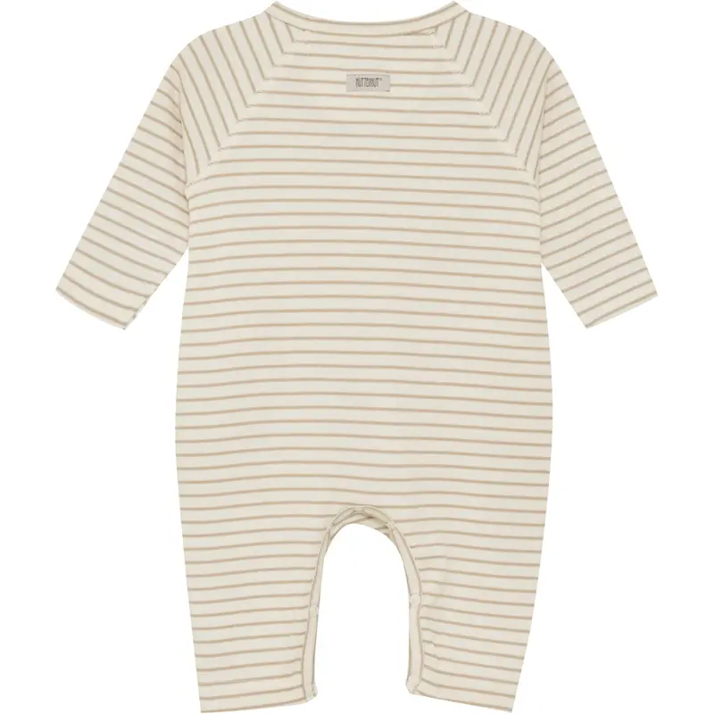 Huttelihut White Pepper Romper Ls Yd Stripe 3
