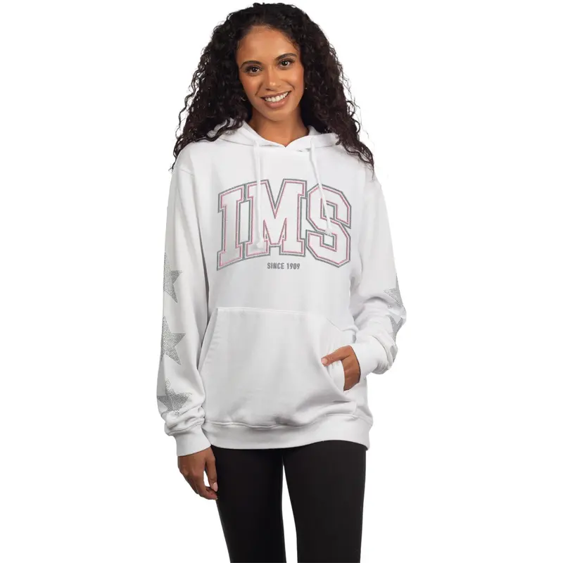 Ims Rhinestone Star Sleeves Everybody Campus Hoodie 1