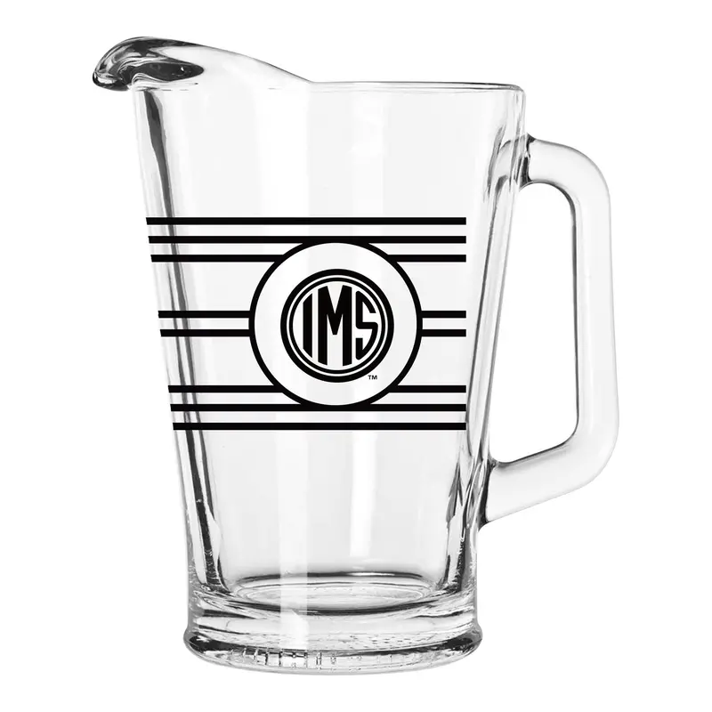Ims Stipe Glass Pitcher 1