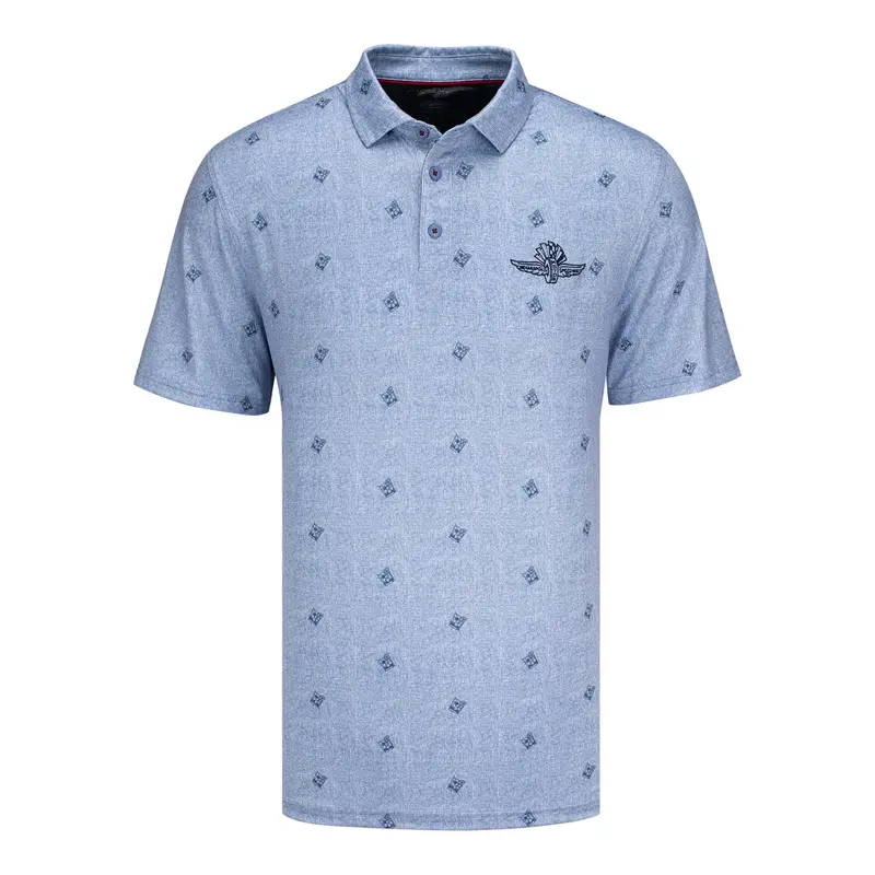 Indianapolis Motor Speedway Flag & Anthem Mvp Rocks Glass Polo 1