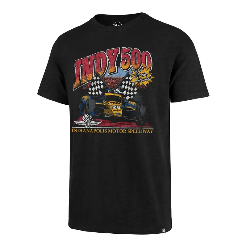 Indianapolis Motor Speedway Kiss The Bricks '47 Brand T-Shirt 1
