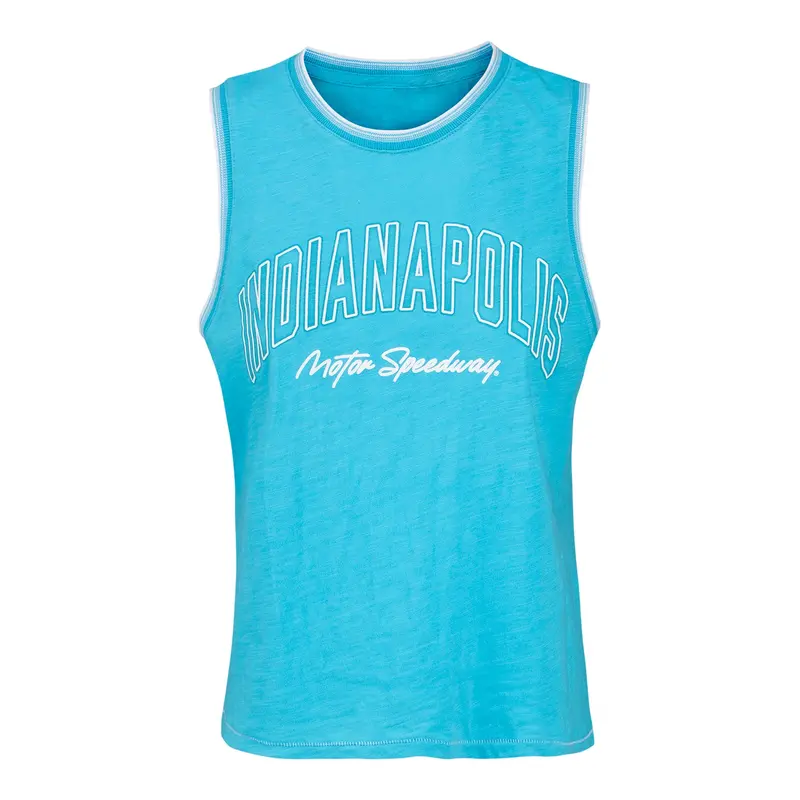 Indianapolis Motor Speedway Ladies Slub Tank Top 1