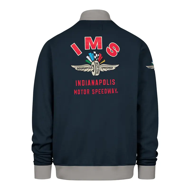 Indianapolis Motor Speedway Men's '47 Brand Pique Track Jacket 1