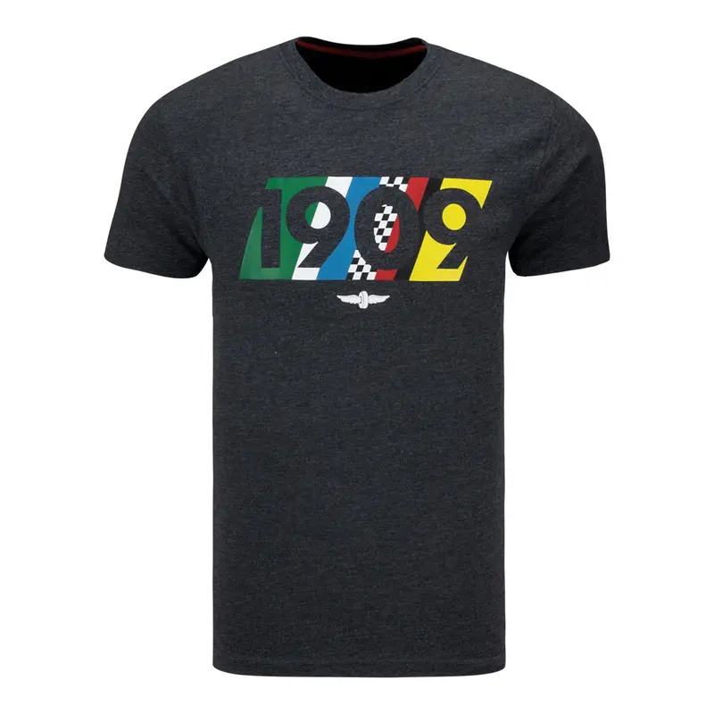 Indianapolis Motor Speedway Since 1909 Stripe Recycled  Soft T-Shirt 1