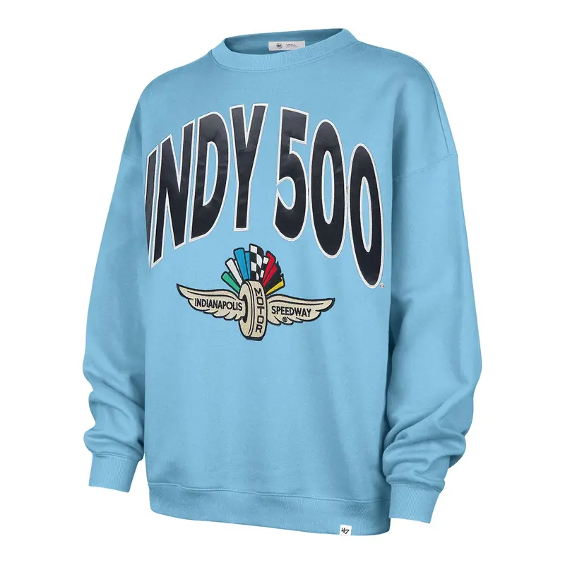 Indianapolis Motor Speedway Women's '47 Brand Oversized Crewneck 1