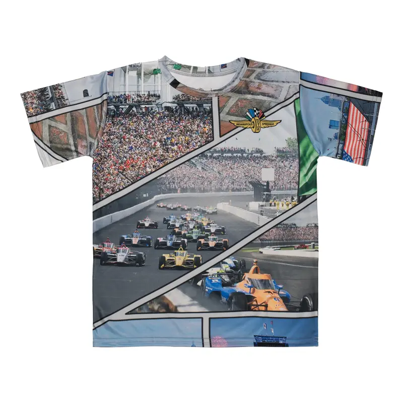 Indianapolis Motor Speedway Youth Sublimated T-Shirt 1
