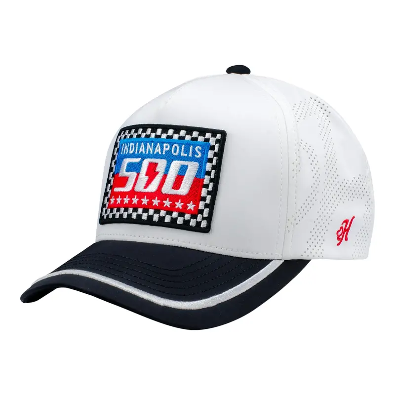 Indy 500 Checkered Patch Hat 1