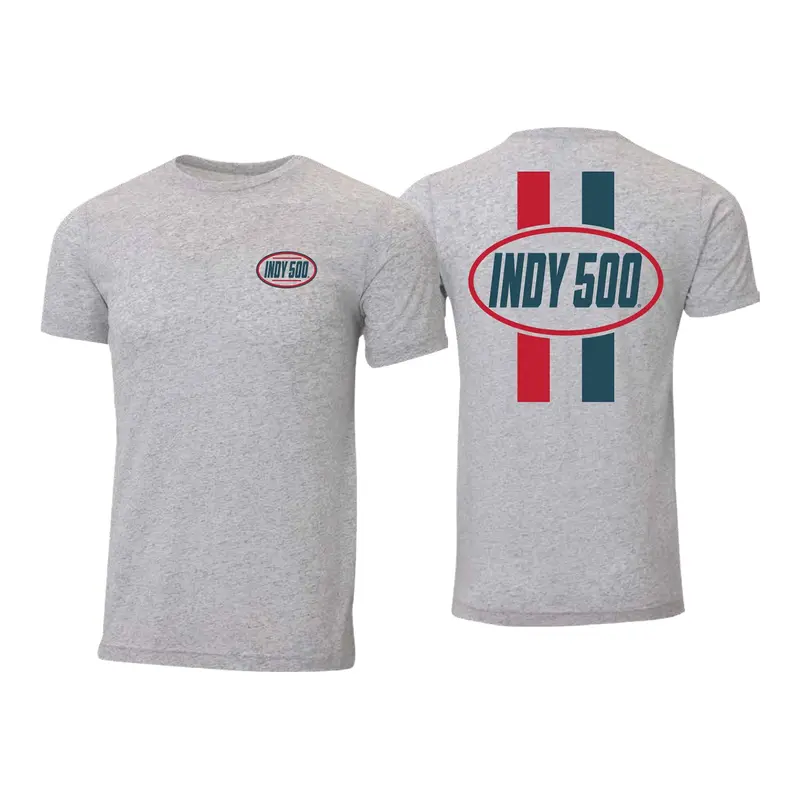 Indy 500 Circle And Stripes T-Shirt 1