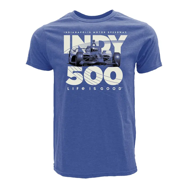 Indy 500 Life Is Good Car T-Shirt 1