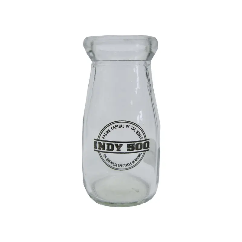 Indy 500 Miniature Milk Bottle 1